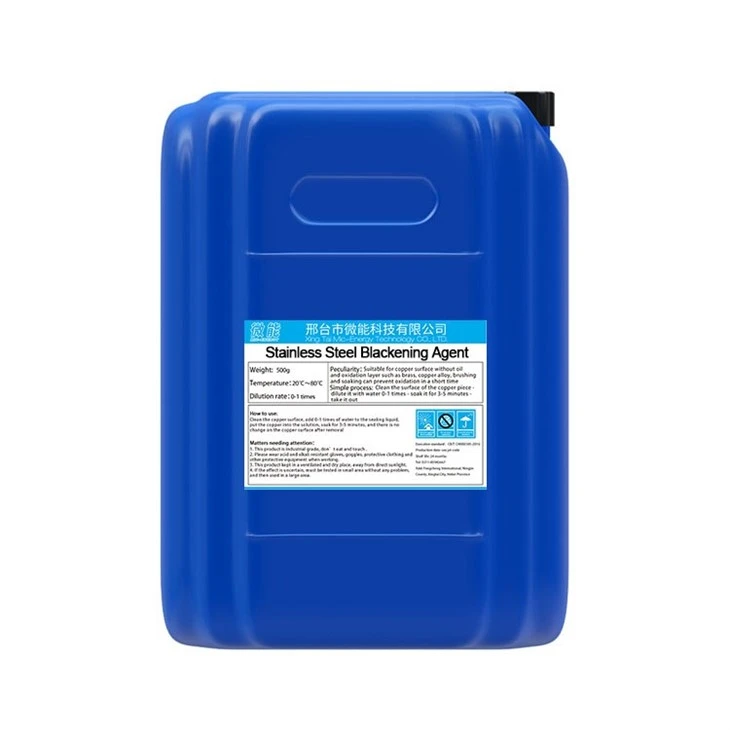 Heavy Duty Blackening Agent for Stainless Steel Heavy Duty Blackening Agent for Stainless Steel