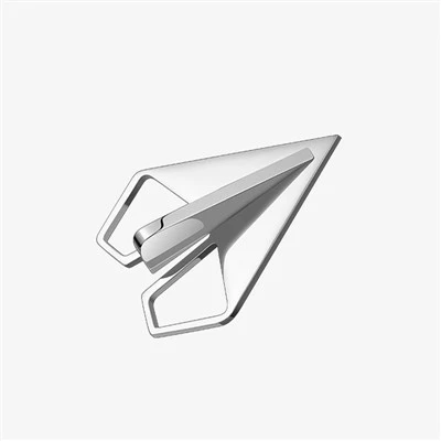 Material Of Titanium Steel Airplane Brooch